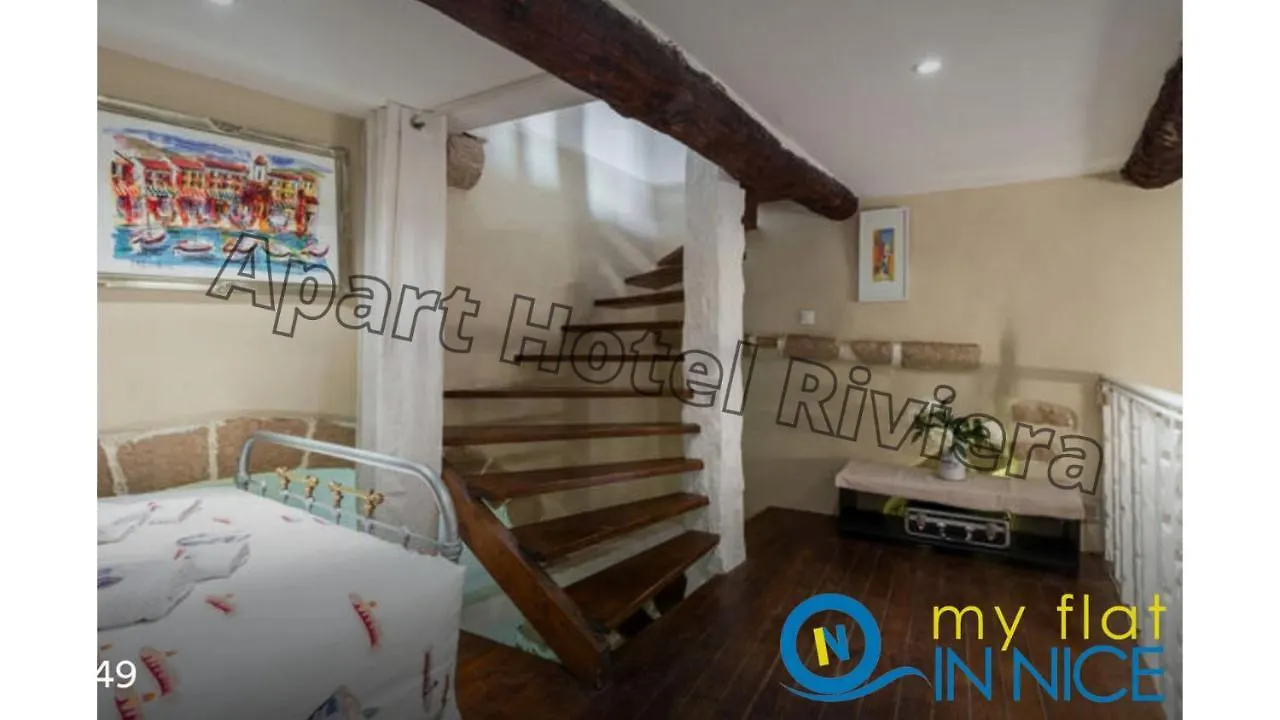 ApartHotel Riviera - Old town Promenade des Anglais- Esprit Villa 2 pas de la plage Niza 0*,